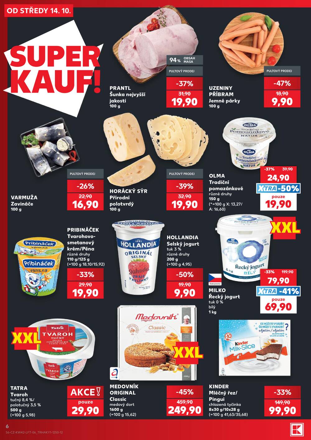 Kaufland 14.10. - 20.10. - Kaufland - Veselí nad Moravou