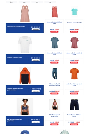 leták Intersport