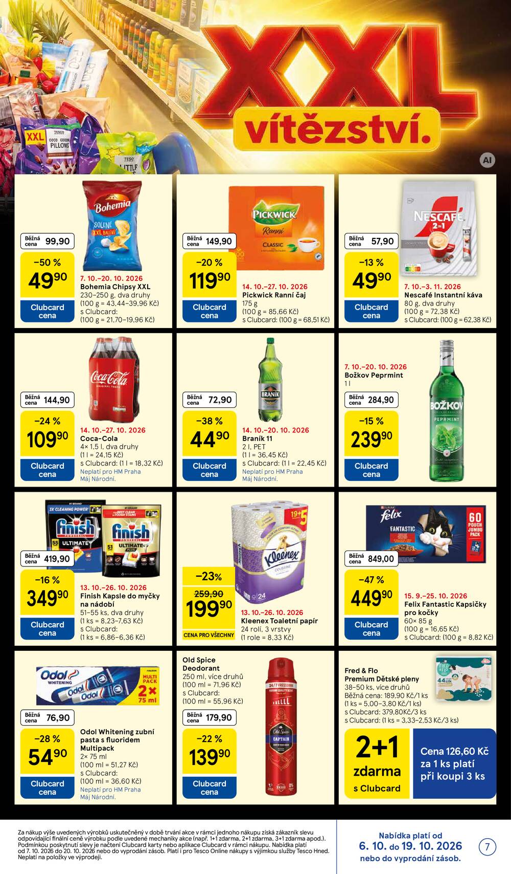 Tesco hypermarkety od 14.10. do 20.10.2026