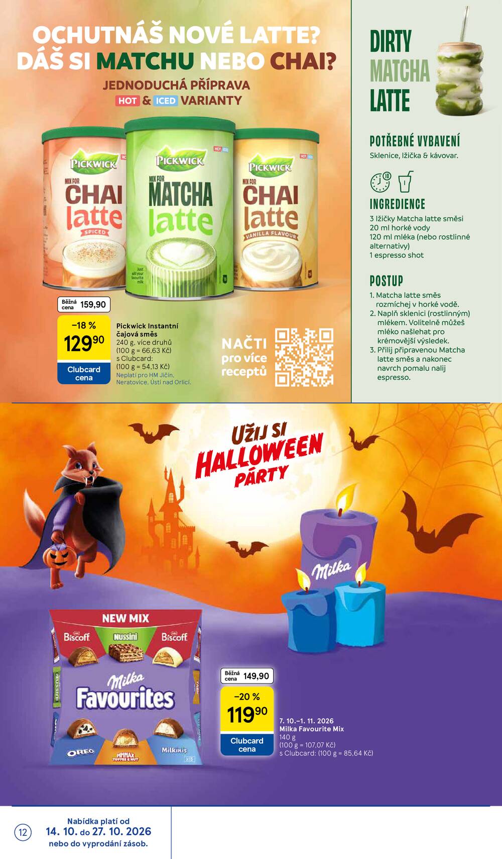 Tesco hypermarkety od 14.10. do 20.10.2026