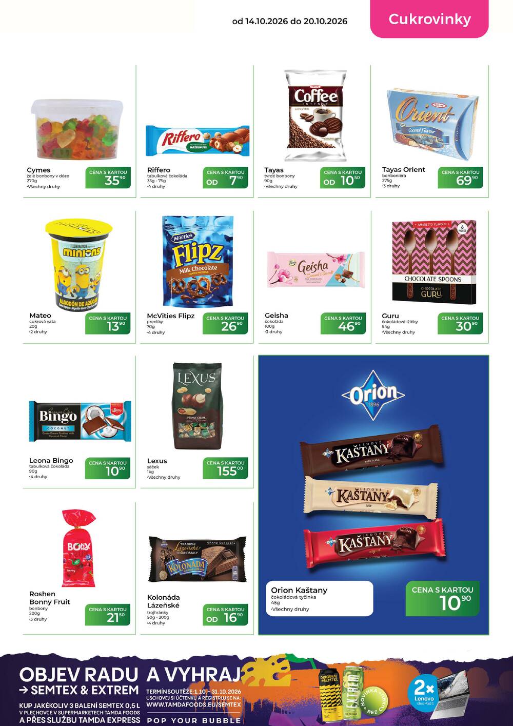 Tamda Foods od 14.10. do 20.10.2026