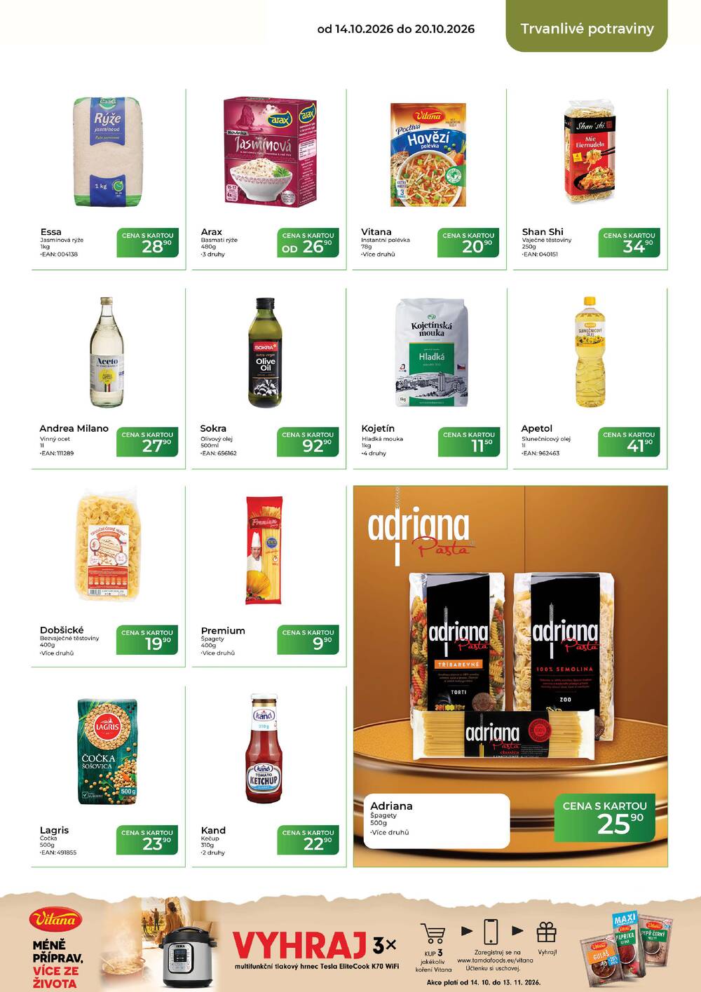 Leták Tamda Foods - Tamda Foods od 14.10. do 20.10.2026 - strana 39 Leták Tamda Foods - Tamda Foods od 14.10. do 20.10.2026 - strana 39