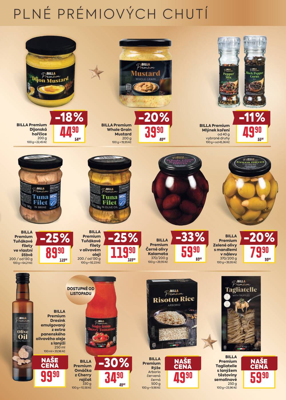 BILLA katalog Premium od 21.10. do 31.12.2026