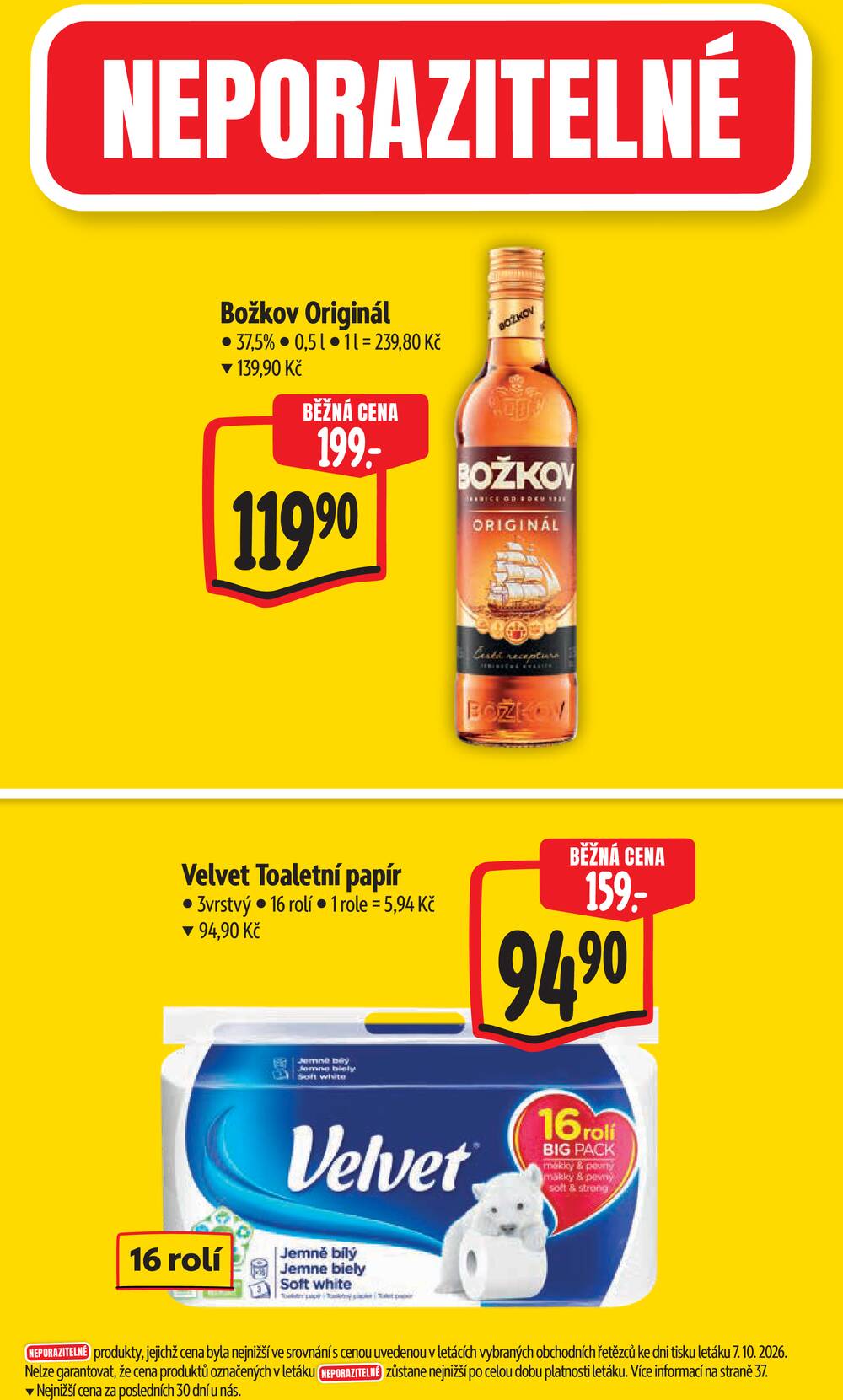 Albert Supermarket Jihomoravský od 14.10. do 20.10.2026