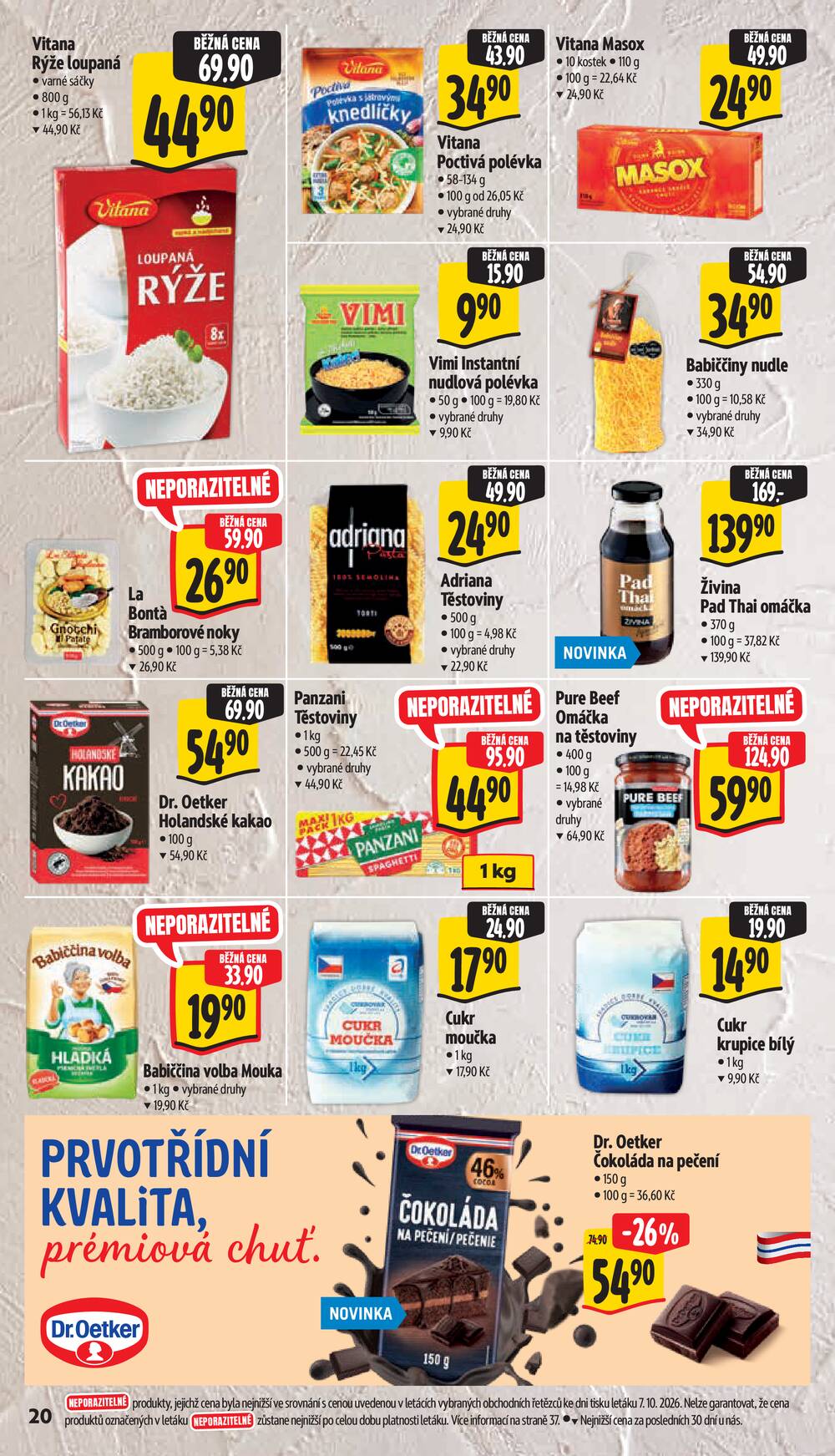 Albert Supermarket Jihomoravský od 14.10. do 20.10.2026