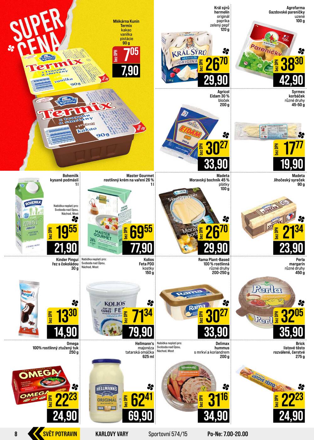 Leták JIP - JIP Cash & Carry České Budějovice, Most, Náchod, Polička, Sušice a Svoboda nad Úpou od 14.10. do 20.10.2026 - strana 8 Leták JIP - JIP Cash & Carry České Budějovice, Most, Náchod, Polička, Sušice a Svoboda nad Úpou od 14.10. do 20.10.2026 - strana 8