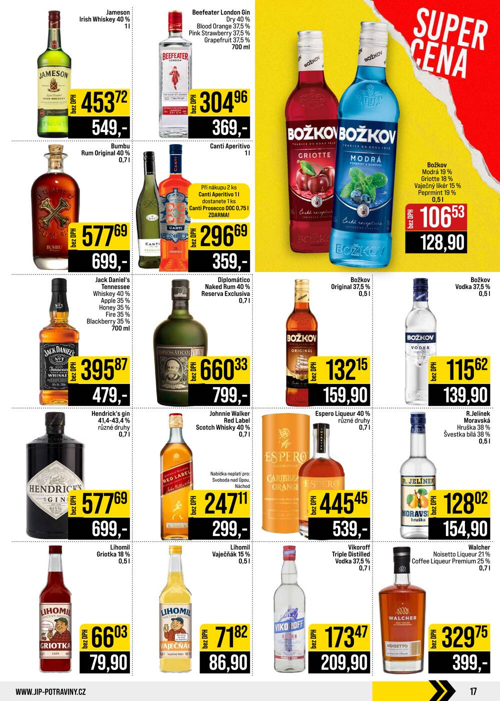 Leták JIP - JIP Cash & Carry České Budějovice, Most, Náchod, Polička, Sušice a Svoboda nad Úpou od 14.10. do 20.10.2026 - strana 17 Leták JIP - JIP Cash & Carry České Budějovice, Most, Náchod, Polička, Sušice a Svoboda nad Úpou od 14.10. do 20.10.2026 - strana 17