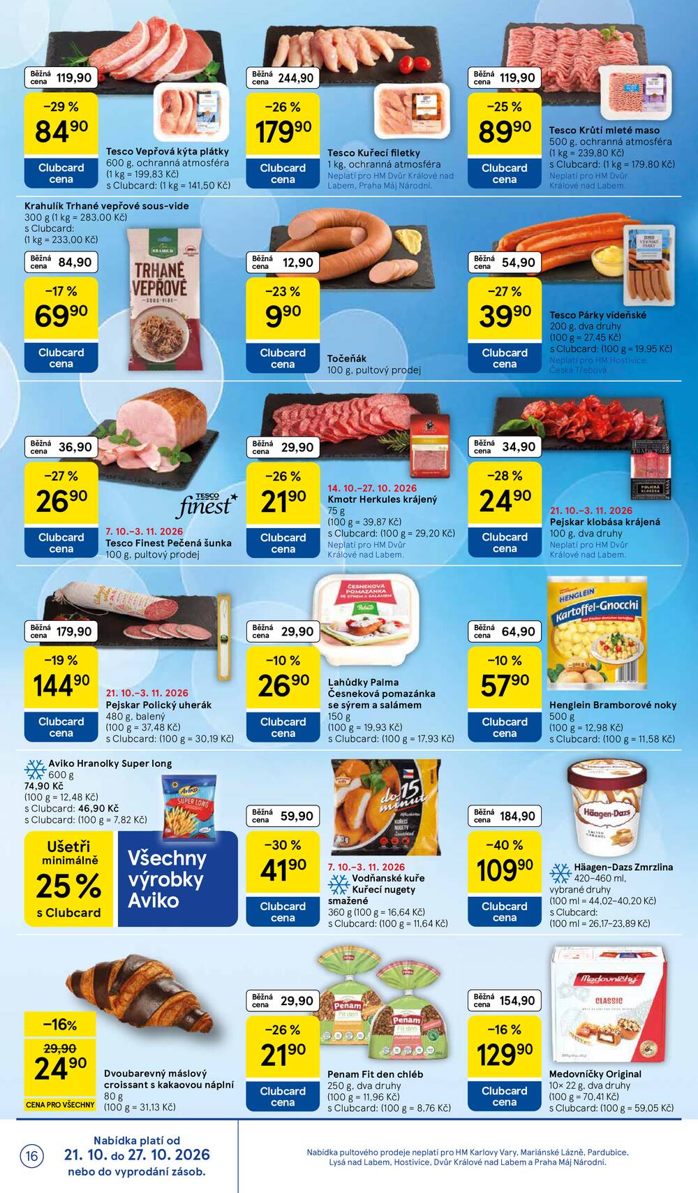 Tesco hypermarkety od 21.10. do 27.10.2026