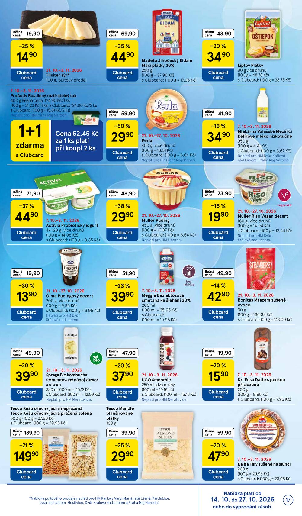 Tesco hypermarkety od 21.10. do 27.10.2026