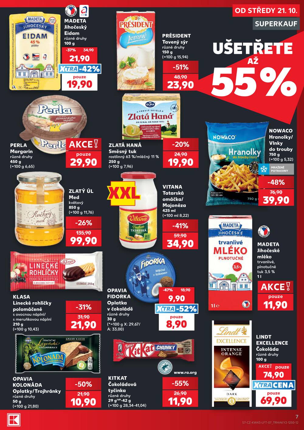Kaufland 21.10. - 27.10. - Kaufland - Louny