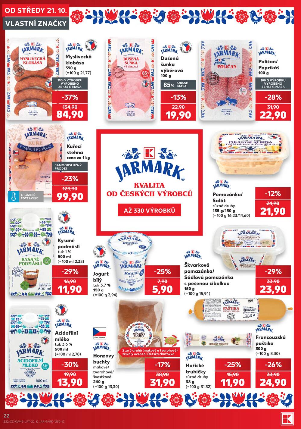 Kaufland 21.10. - 27.10. - Kaufland - Domažlice