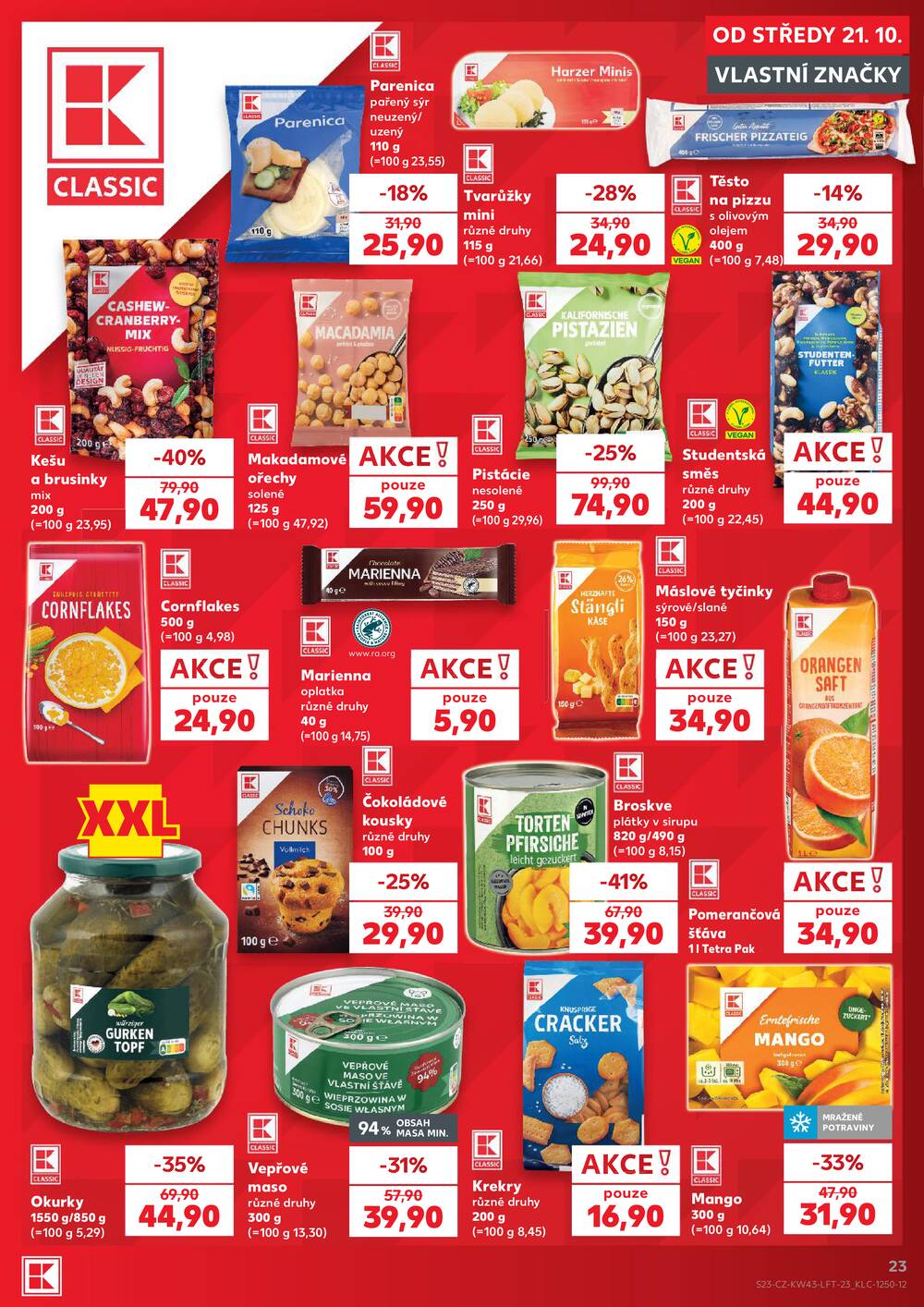Kaufland 21.10. - 27.10. - Kaufland Praha Čestlice