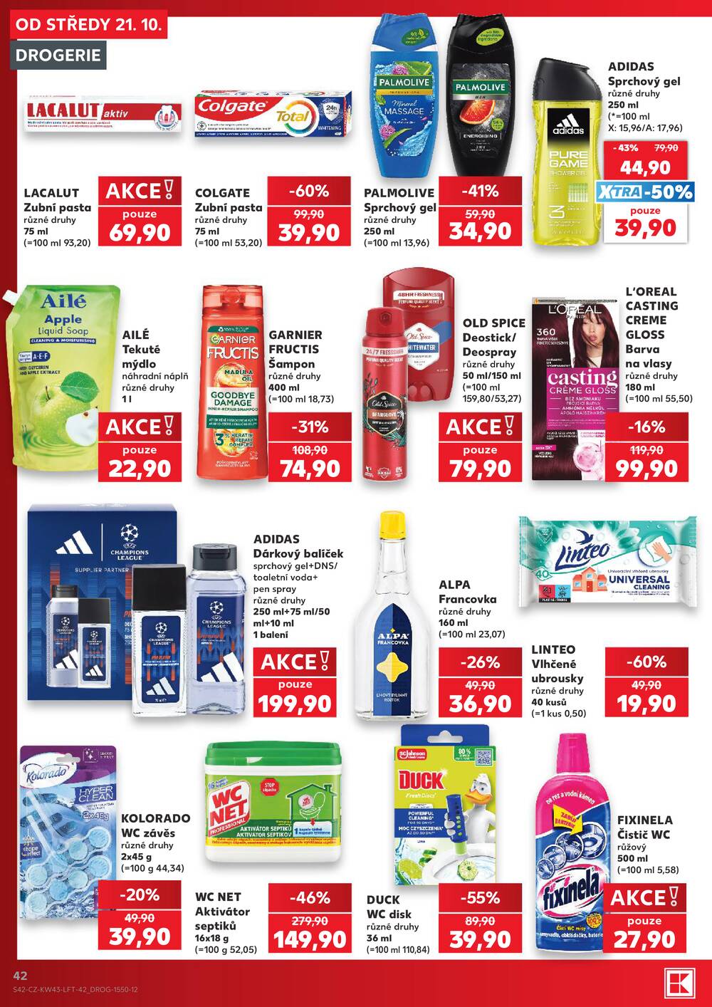 Kaufland 21.10. - 27.10. - Kaufland - Praha 4 (Michle)