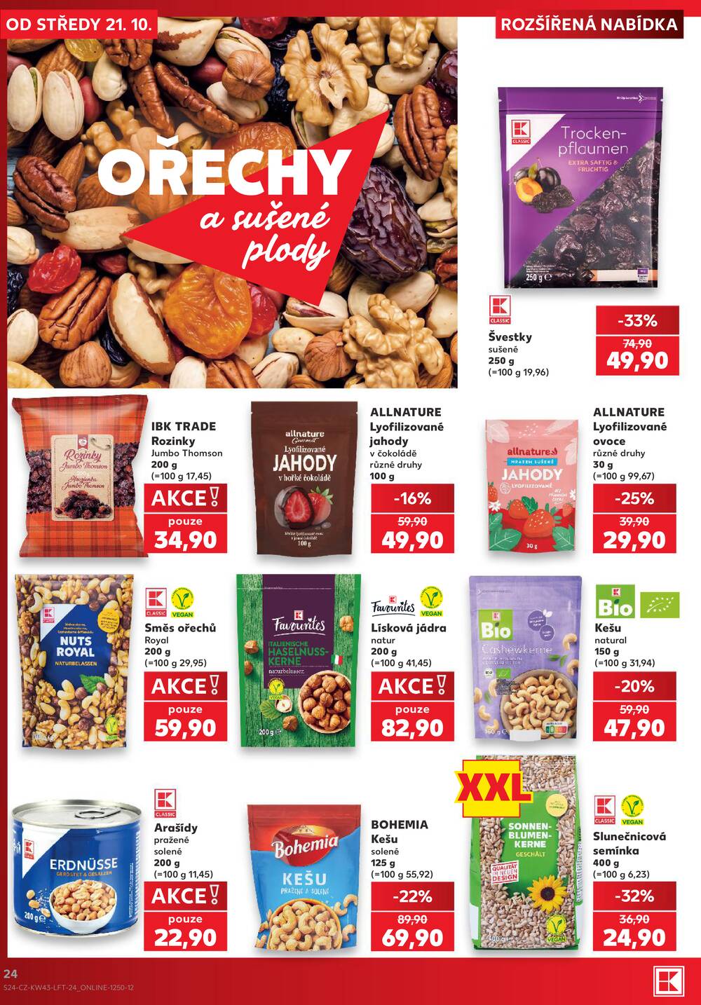 Leták Kaufland - Kaufland 21.10. - 27.10. - Kaufland - Čáslav - strana 24 Leták Kaufland - Kaufland 21.10. - 27.10. - Kaufland - Čáslav - strana 24