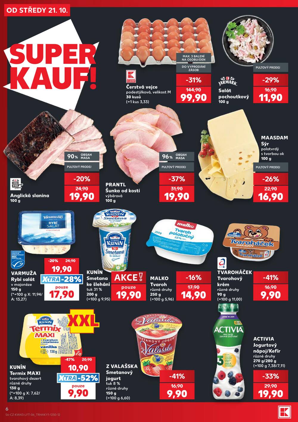 Kaufland 21.10. - 27.10. - Kaufland - Děčín
