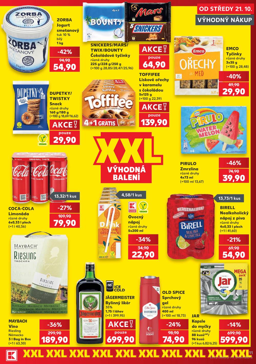 Leták Kaufland - Kaufland 21.10. - 27.10. - Kaufland - Děčín - strana 11