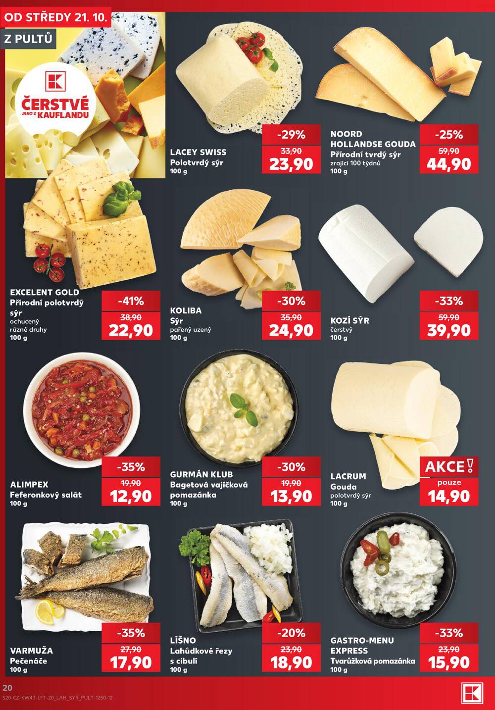 Leták Kaufland - Kaufland 21.10. - 27.10. - Kaufland - Děčín - strana 20