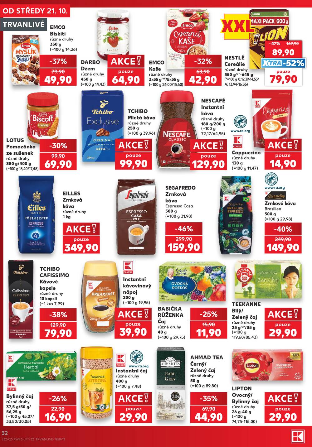 Leták Kaufland - Kaufland 21.10. - 27.10. - Kaufland - Děčín - strana 32