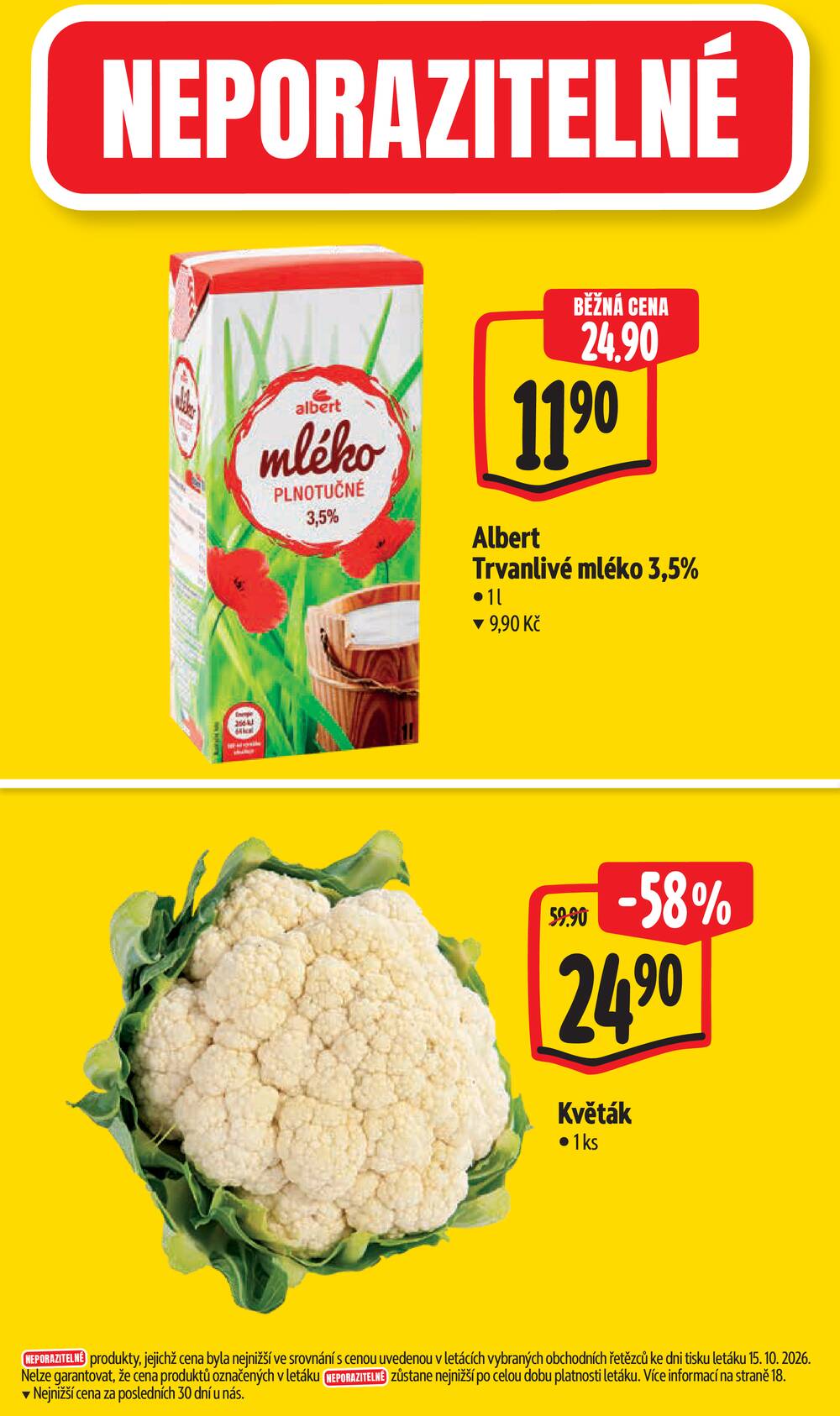 Albert Supermarket Jihomoravský od 21.10. do 27.10.2026