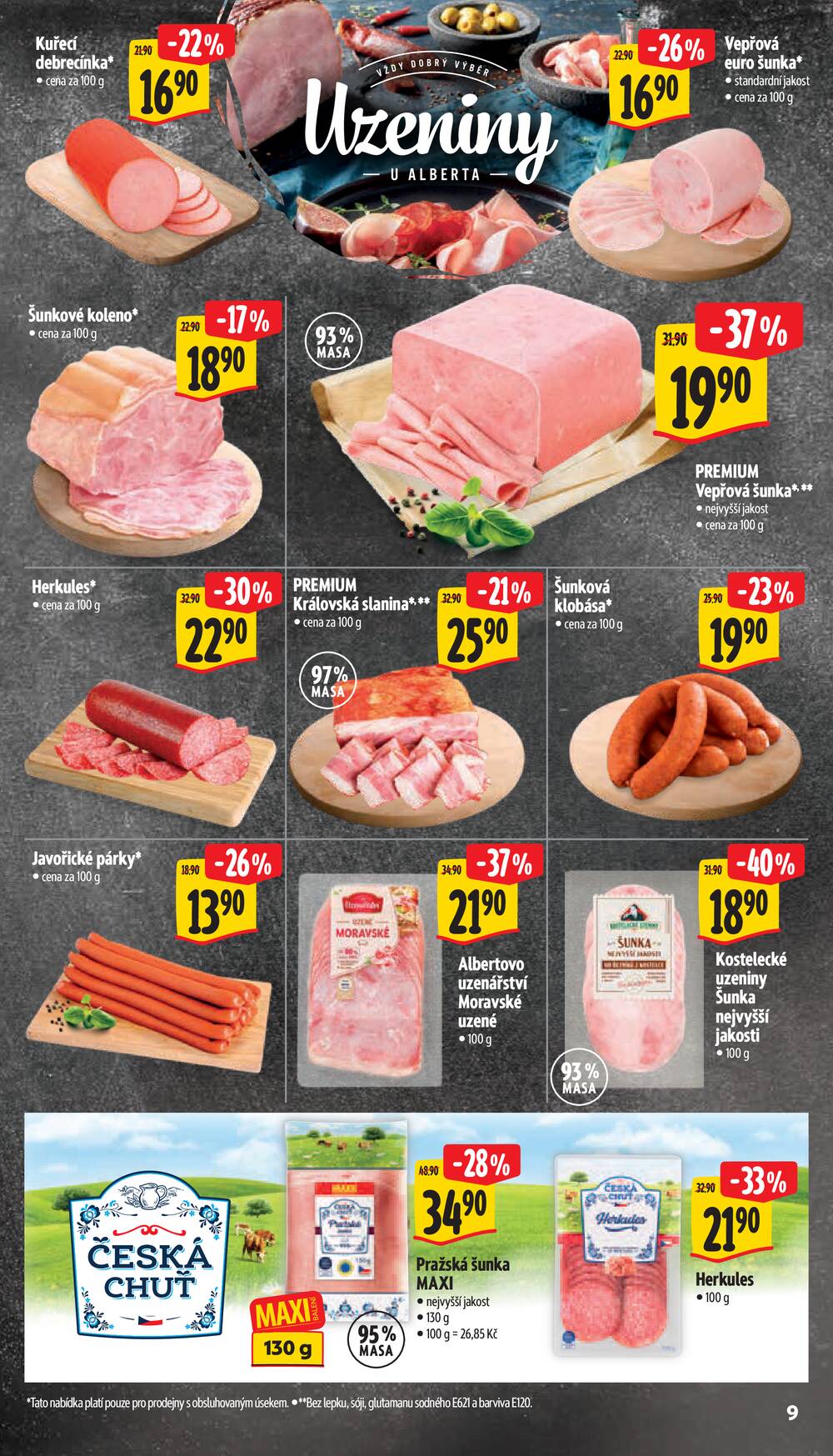 Albert Supermarket Jihomoravský od 21.10. do 27.10.2026