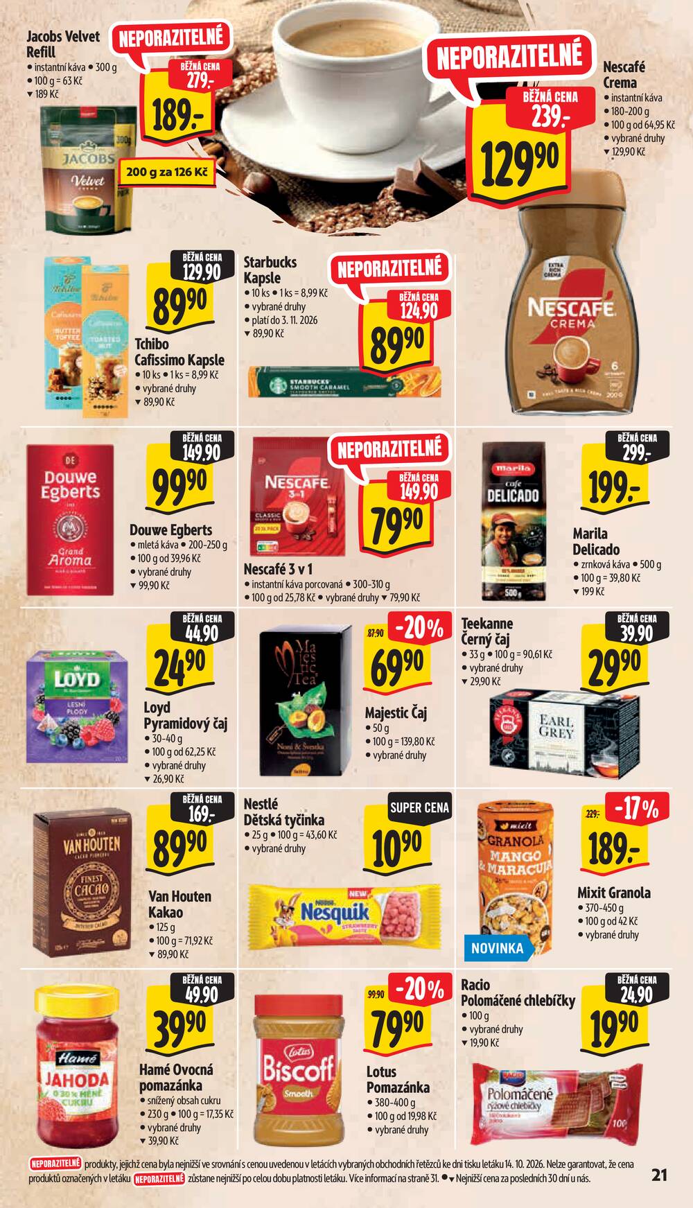 Albert  Hypermarket od 21.10. do 27.10.2026