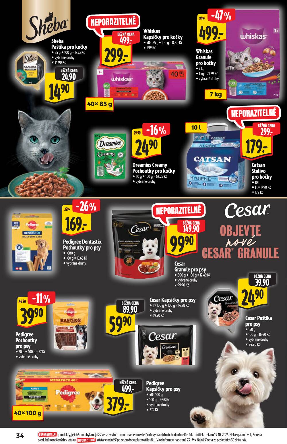 Leták Albert - Albert Hypermarket katalog Brand od 21.10. do 3.11.2026 - strana 34 Leták Albert - Albert Hypermarket katalog Brand od 21.10. do 3.11.2026 - strana 34