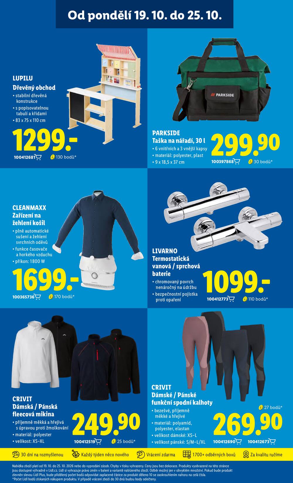 Lidl Čtvrtek od 22.10. do 25.10.2026