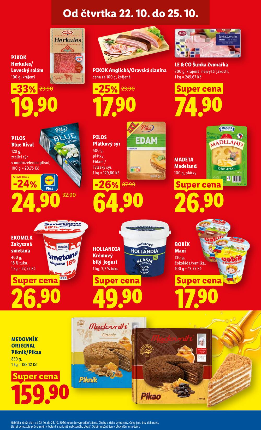 Leták Lidl - Lidl Čtvrtek od 22.10. do 25.10.2026 - strana 19 Leták Lidl - Lidl Čtvrtek od 22.10. do 25.10.2026 - strana 19