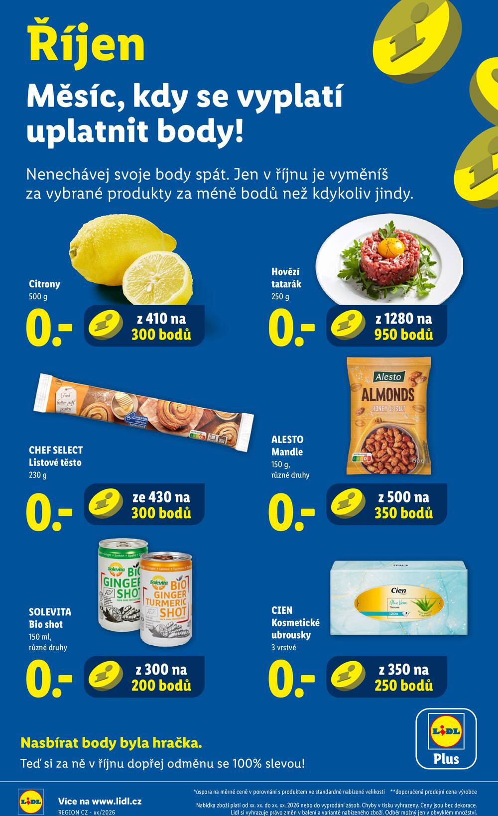 Lidl Čtvrtek od 22.10. do 25.10.2026