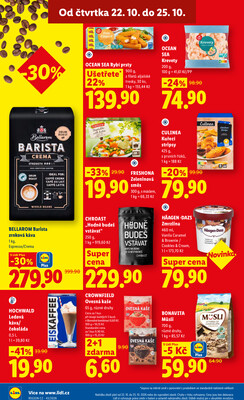 Lidl Čtvrtek od 22.10. do 25.10.2026