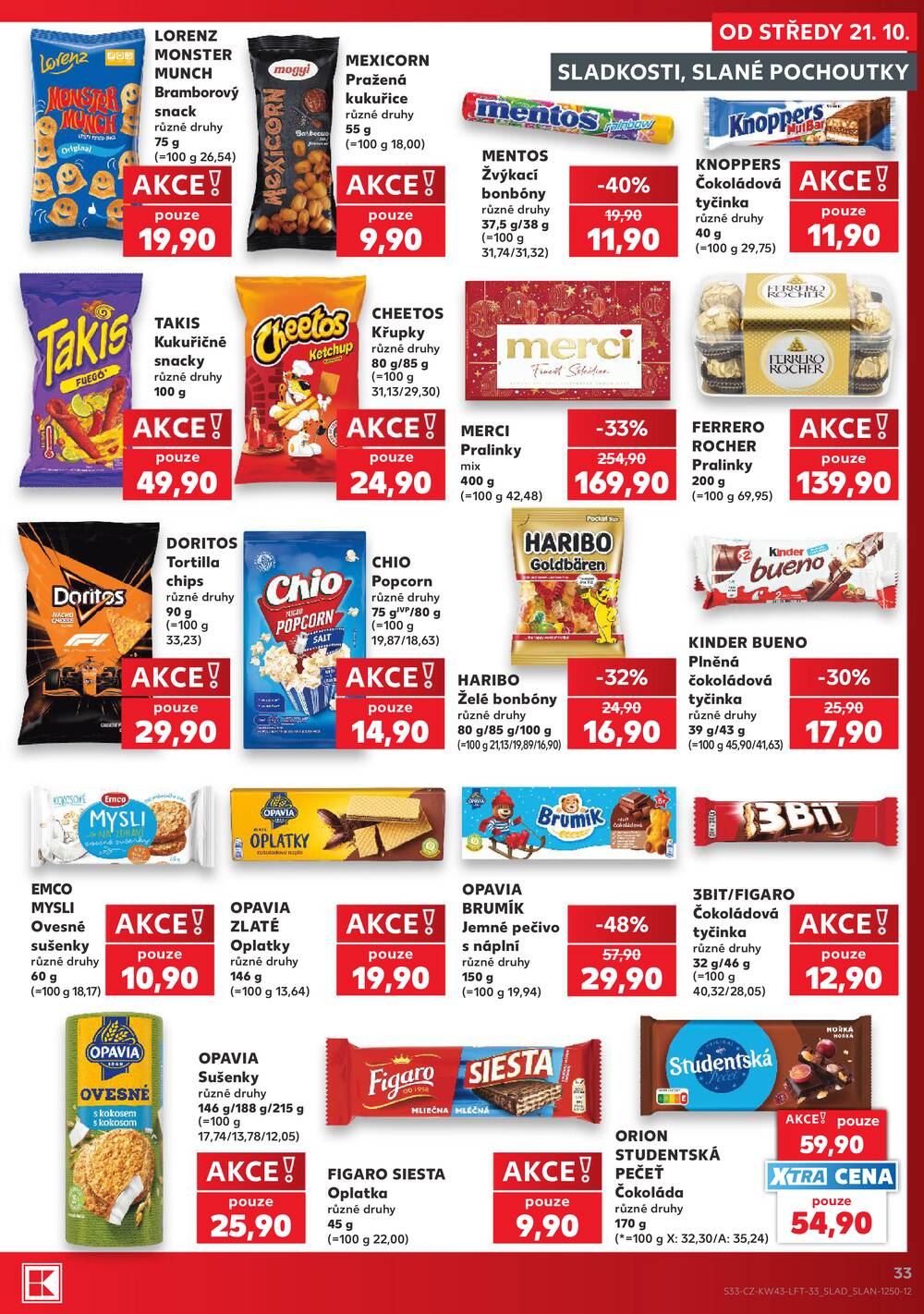Kaufland 21.10. - 27.10. - Kaufland Poděbrady - U Garáží