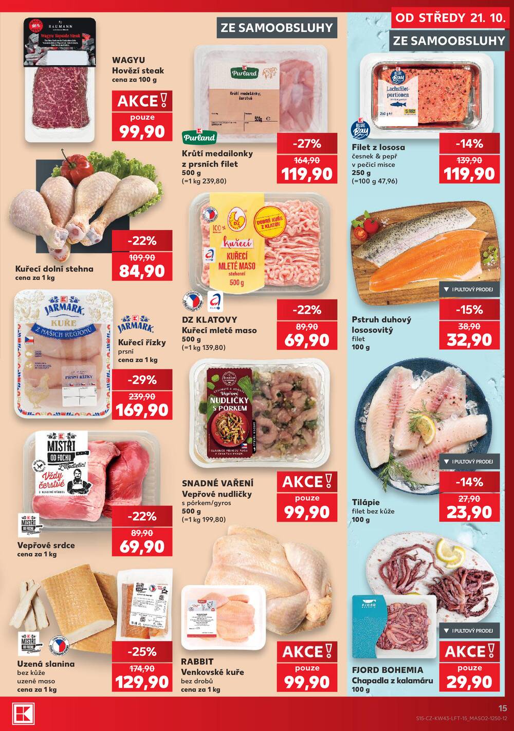 Kaufland 21.10. - 27.10. - Kaufland - Kolín