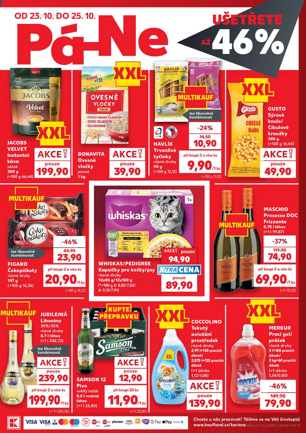 Kaufland 21.10. - 27.10. - Kaufland - Český Krumlov