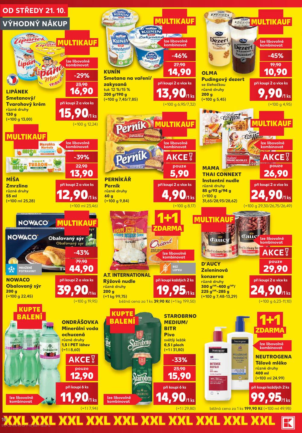 Kaufland 21.10. - 27.10. - Kaufland - Kuřim