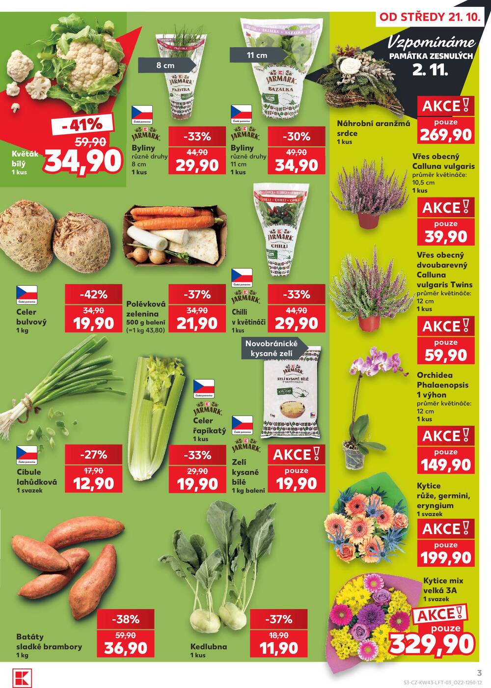 Kaufland 21.10. - 27.10. - Kaufland - Svitavy