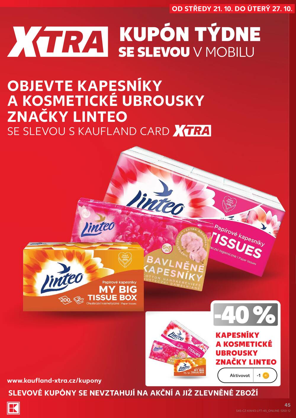 Kaufland 21.10. - 27.10. - Kaufland - Frýdek Místek