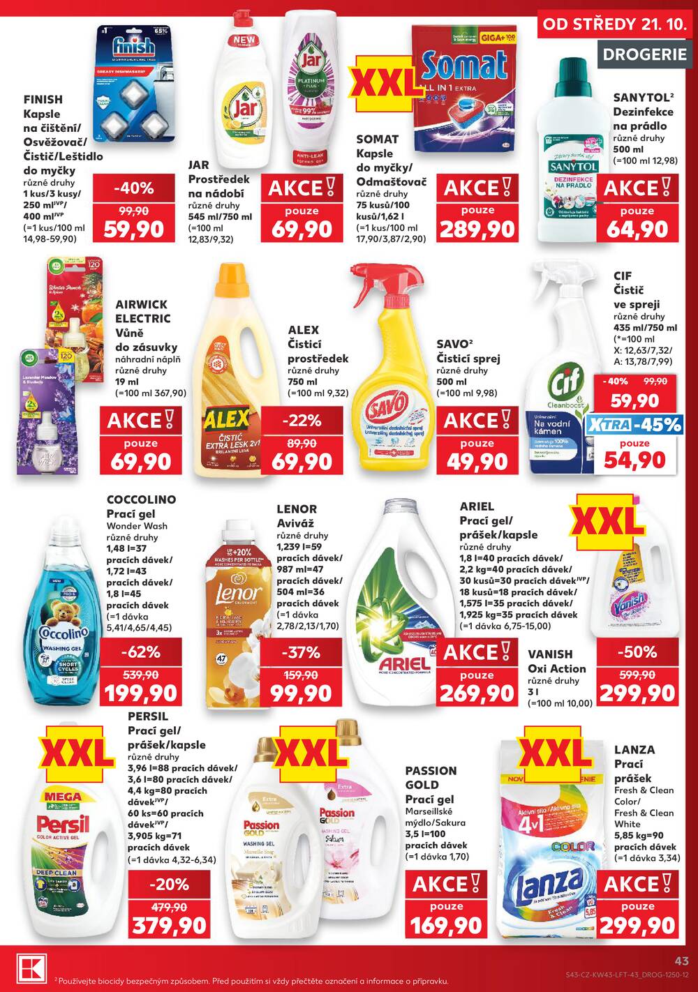 Kaufland 21.10. - 27.10. - Kaufland - Kopřivnice