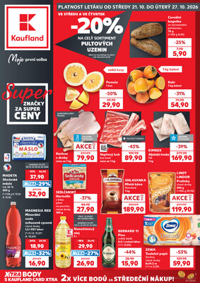 Kaufland - Kaufland 21.10. - 27.10. - Kaufland - Opava - Kateřinky