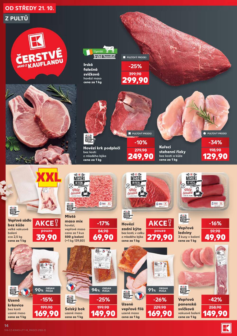 Kaufland 21.10. - 27.10. - Kaufland - Plzeň - Košutka