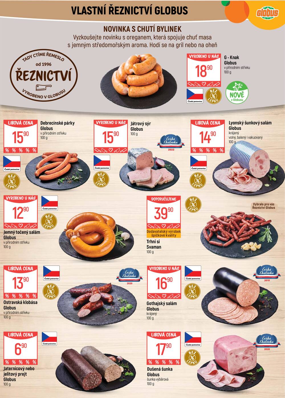 Akční leták Globus 21.10. - 27.10.2026 - Globus Opava