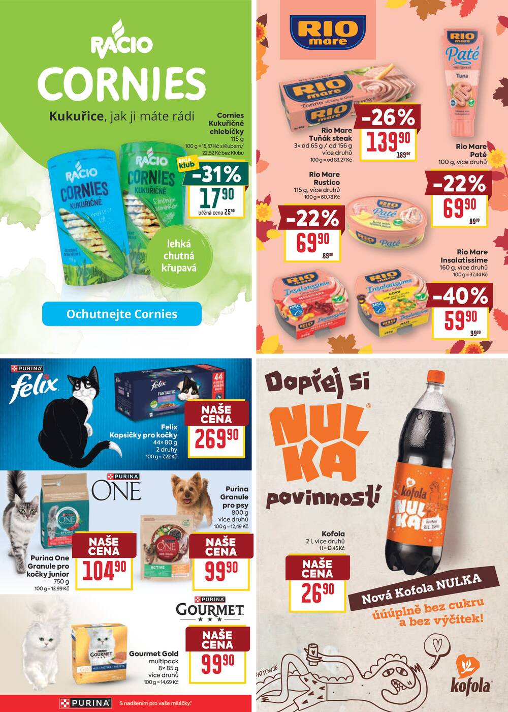 BILLA od 21.10. do 27.10.2026
