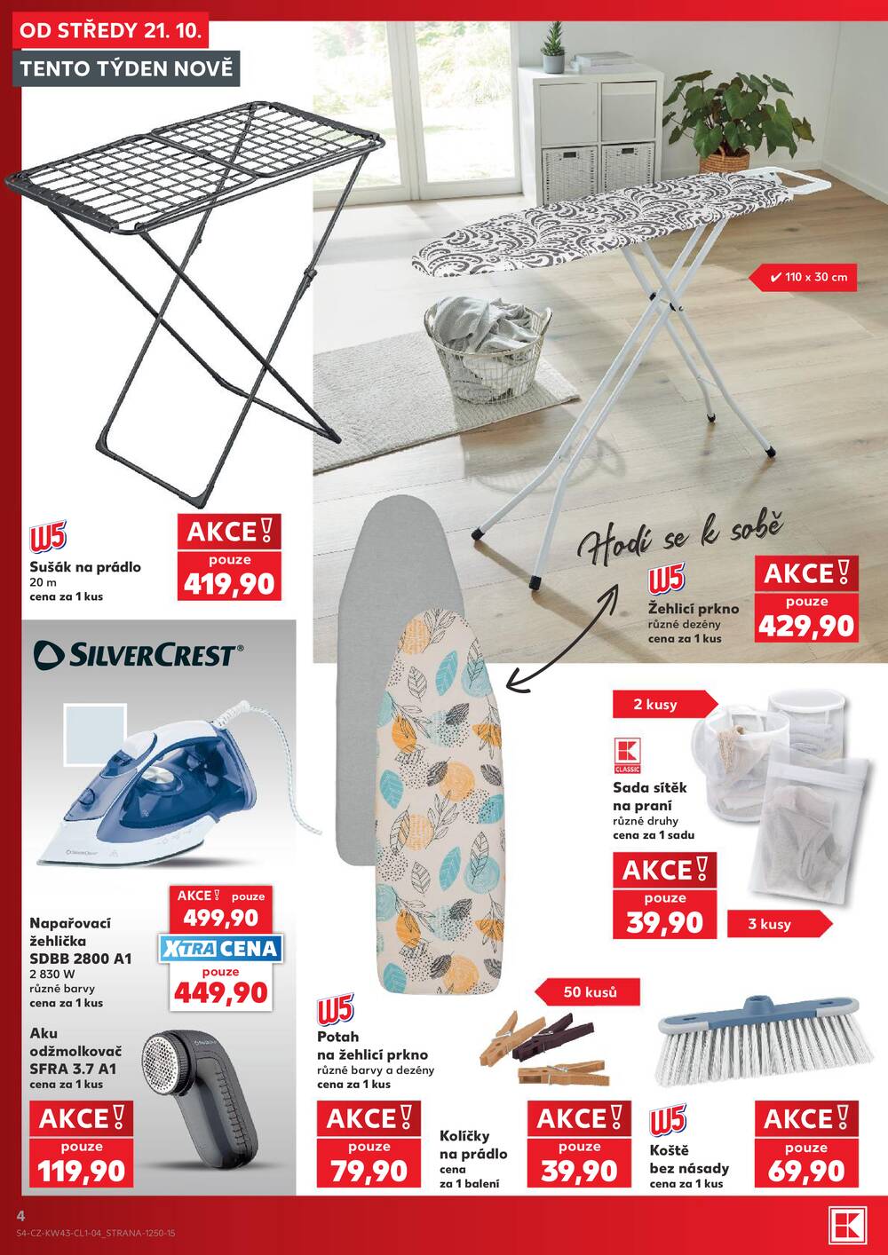 Leták Kaufland - Kaufland - Spotřební zboží - 21.10.-27.10.2026 - strana 4 Leták Kaufland - Kaufland - Spotřební zboží - 21.10.-27.10.2026 - strana 4