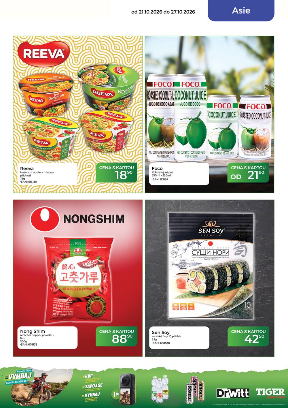 Tamda Foods od 21.10. do 27.10.2026