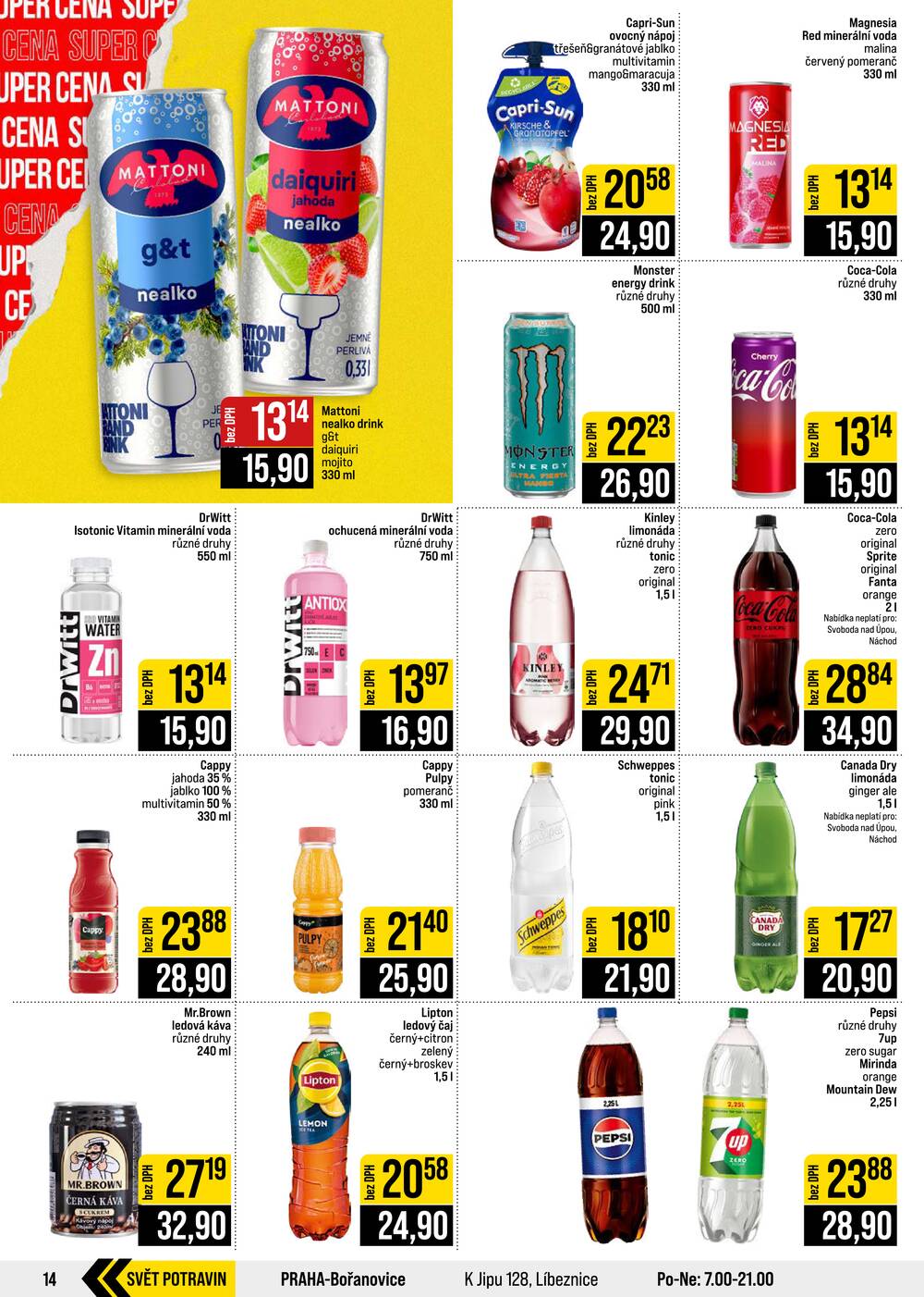 Leták JIP - JIP Cash & Carry České Budějovice, Most, Náchod, Polička, Sušice a Svoboda nad Úpou od 21.10. do 27.10.2026 - strana 14 Leták JIP - JIP Cash & Carry České Budějovice, Most, Náchod, Polička, Sušice a Svoboda nad Úpou od 21.10. do 27.10.2026 - strana 14