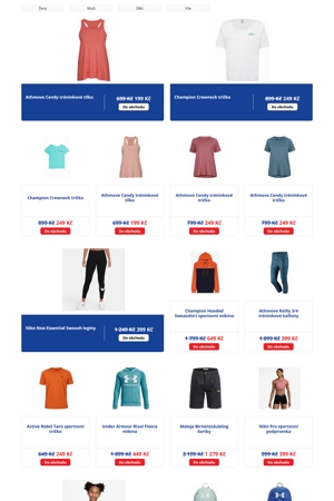 leták Intersport