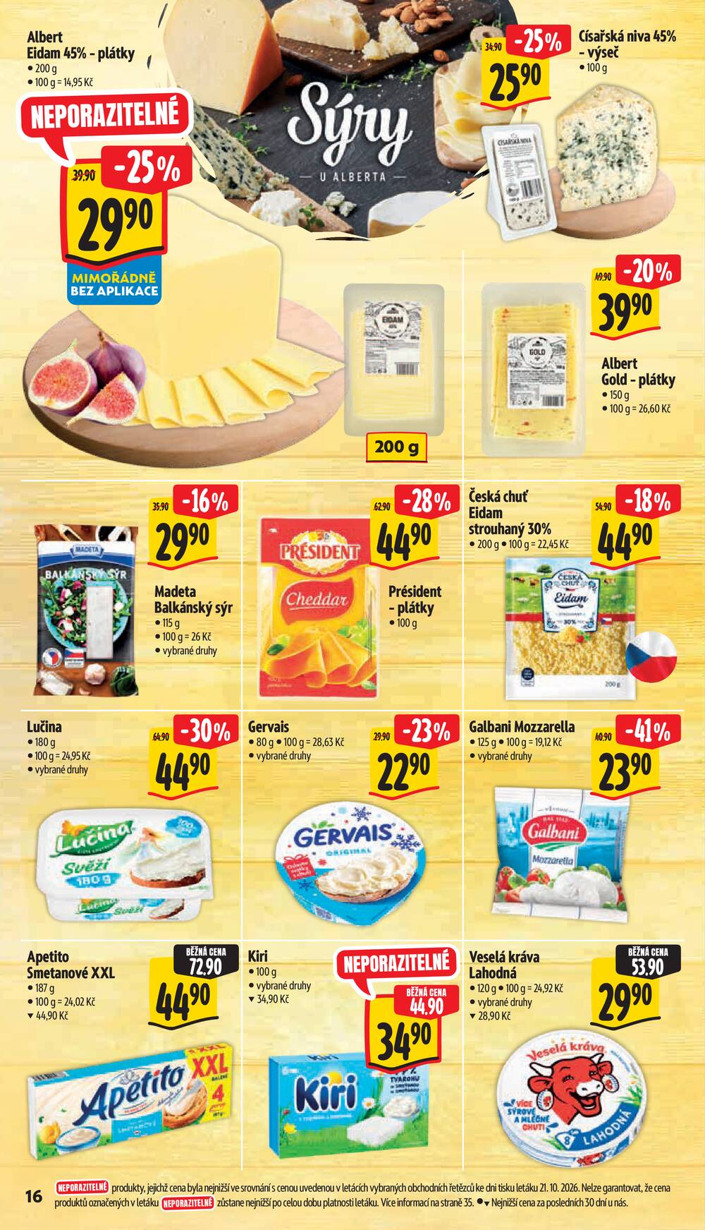 Leták Albert - Albert Hypermarket od 29.10. do 3.11.2026 - strana 20 Leták Albert - Albert Hypermarket od 29.10. do 3.11.2026 - strana 20