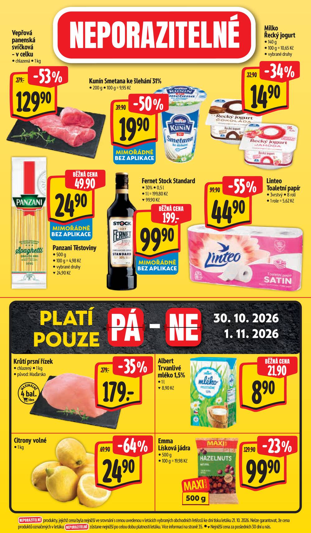 Albert  Hypermarket od 29.10. do 3.11.2026