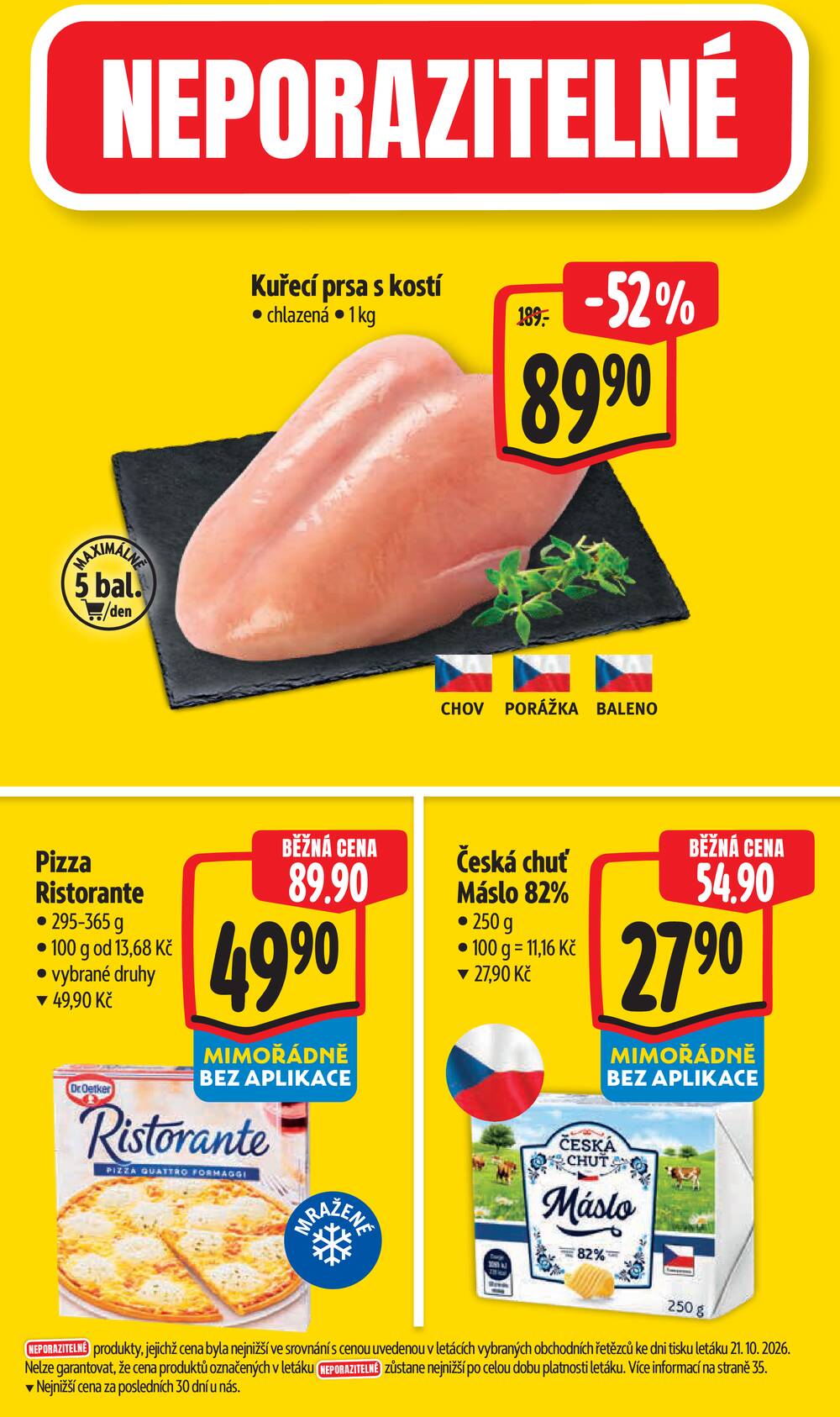 Leták Albert - Albert Hypermarket Jihomoravský od 29.10. do 3.11.2026 - strana 3 Leták Albert - Albert Hypermarket Jihomoravský od 29.10. do 3.11.2026 - strana 3