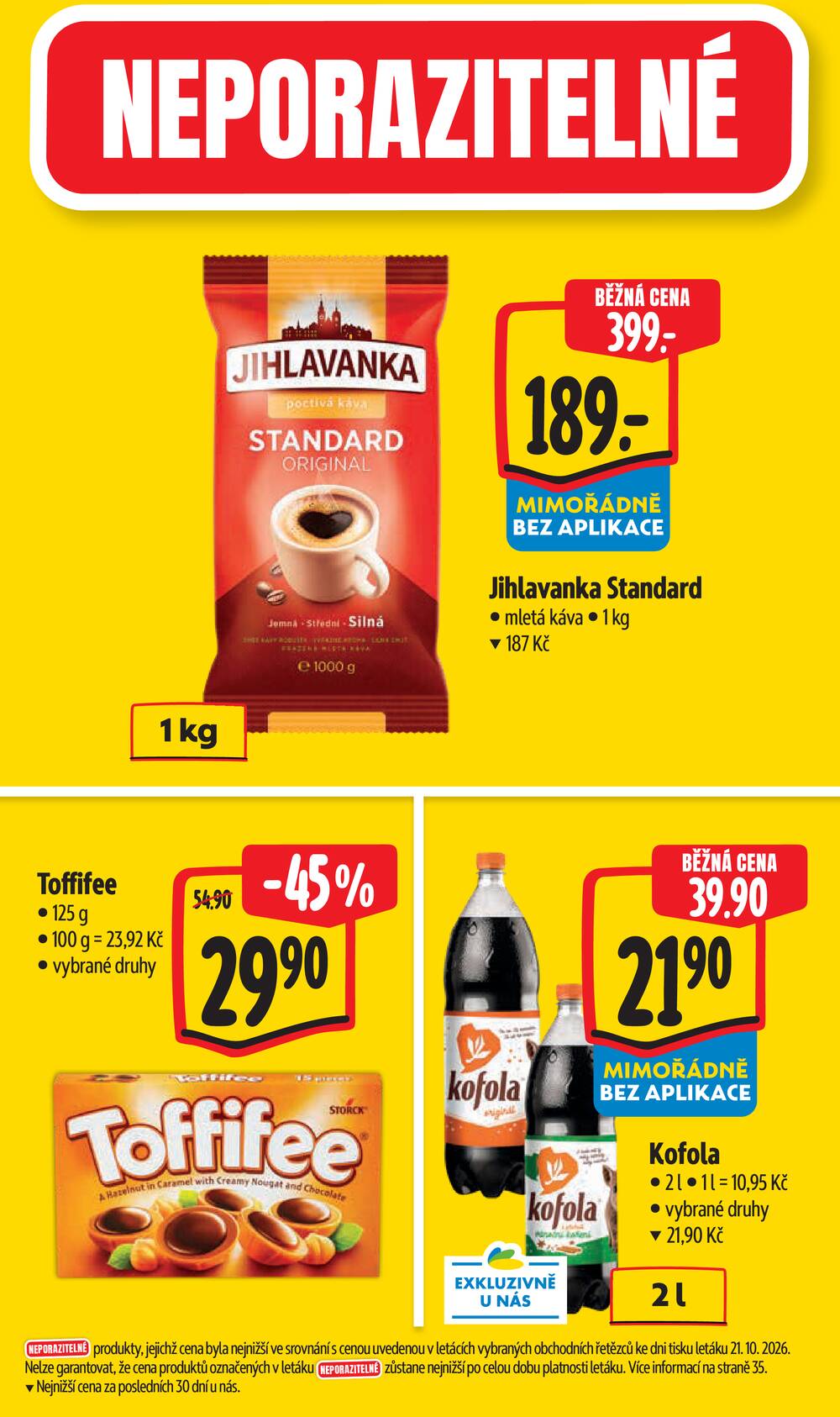 Leták Albert - Albert Hypermarket Jihomoravský od 29.10. do 3.11.2026 - strana 5 Leták Albert - Albert Hypermarket Jihomoravský od 29.10. do 3.11.2026 - strana 5