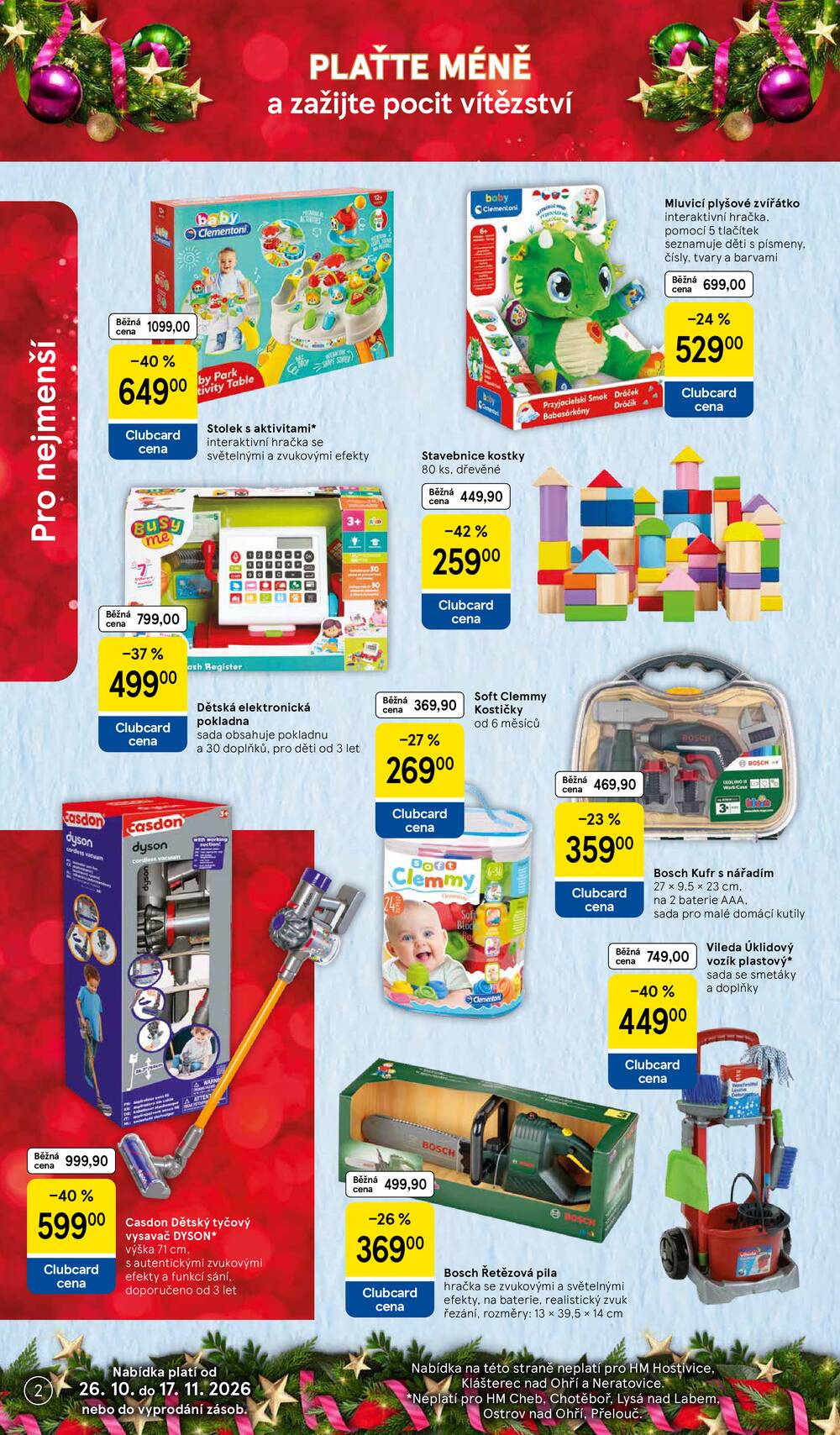 Leták Tesco - Tesco SPECIÁL hypermarkety  od 26.10. do 17.11.2026 - strana 2